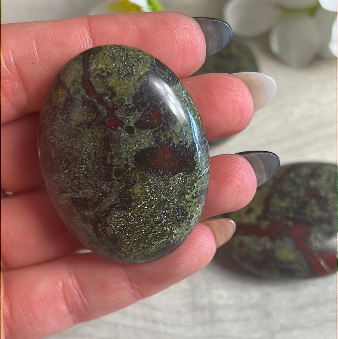 Dragon Blood Jasper Palm