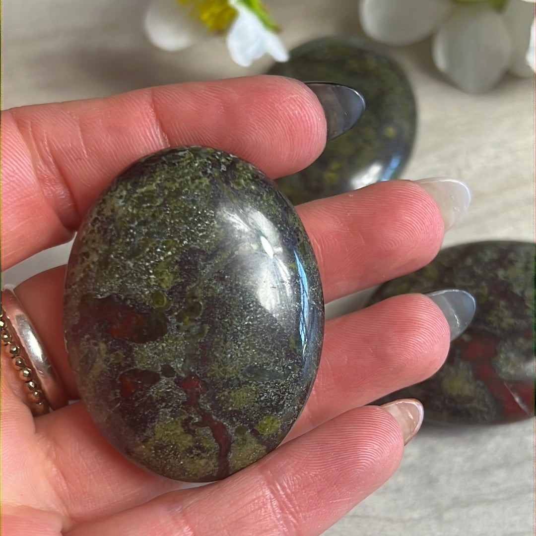 Dragon Blood Jasper Palm