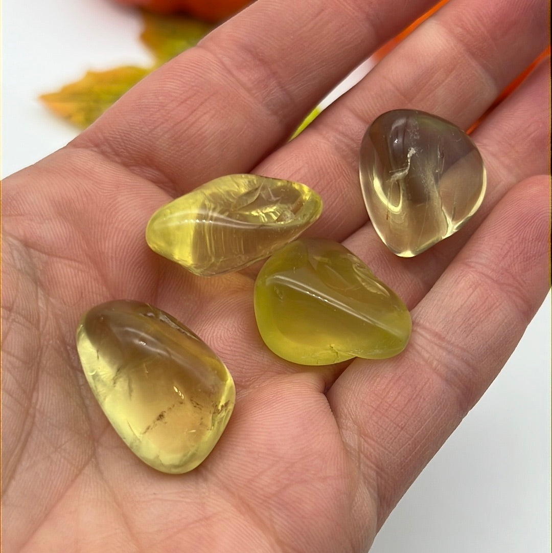 Lemon Quartz Tumble Tumblestone