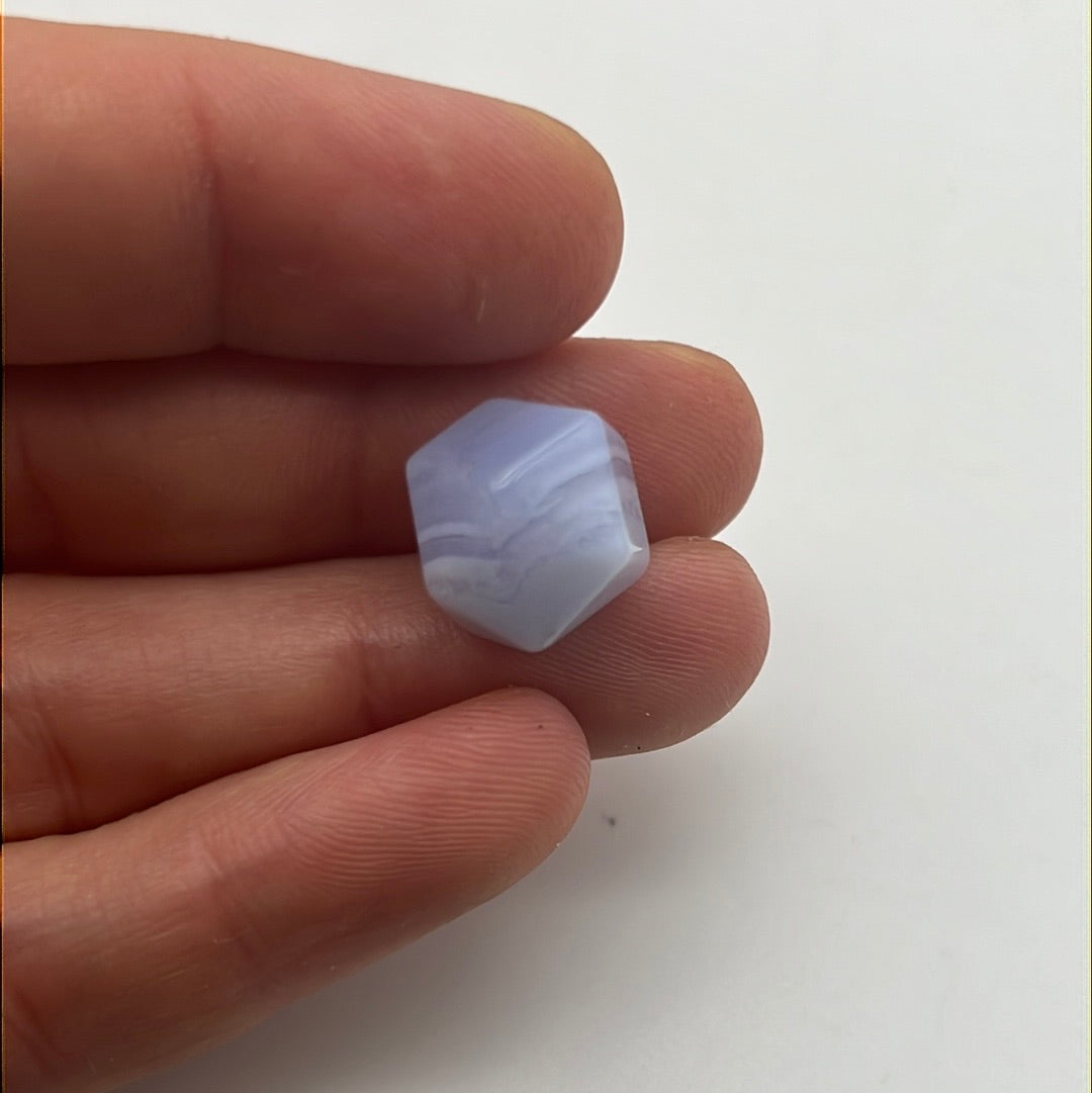 Mini Tetradecahedron Blue lace