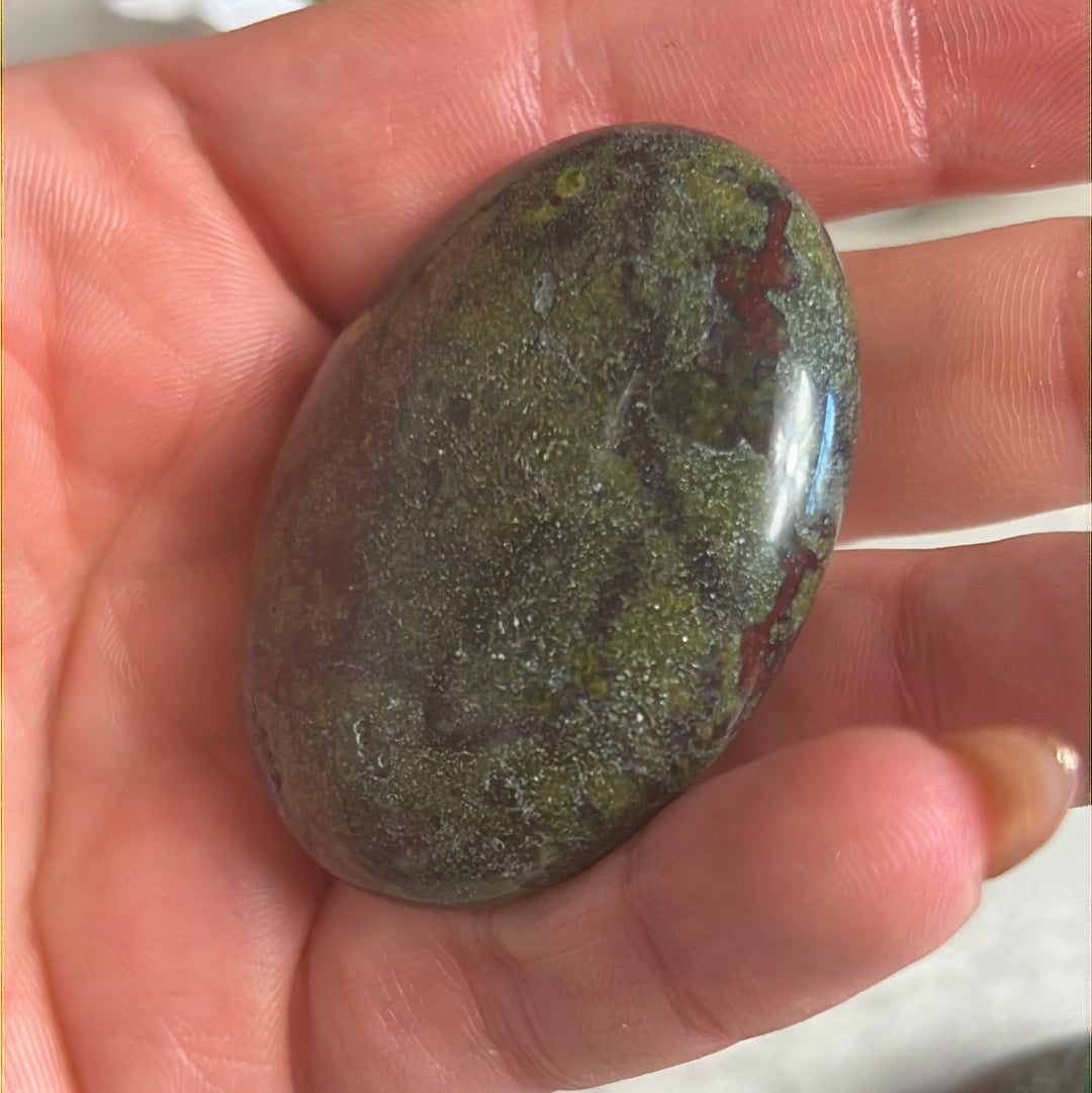 Dragon Blood Jasper Palm