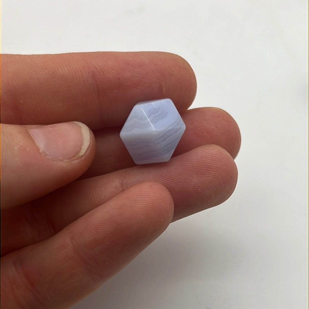 Mini Tetradecahedron Blue lace