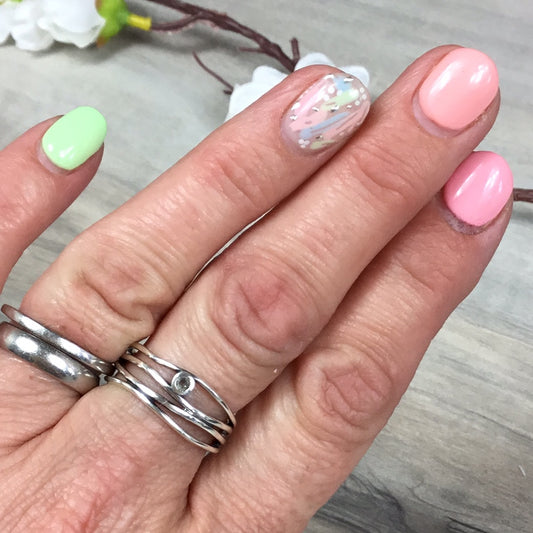 Wiggle 925 Sterling Silver Ring